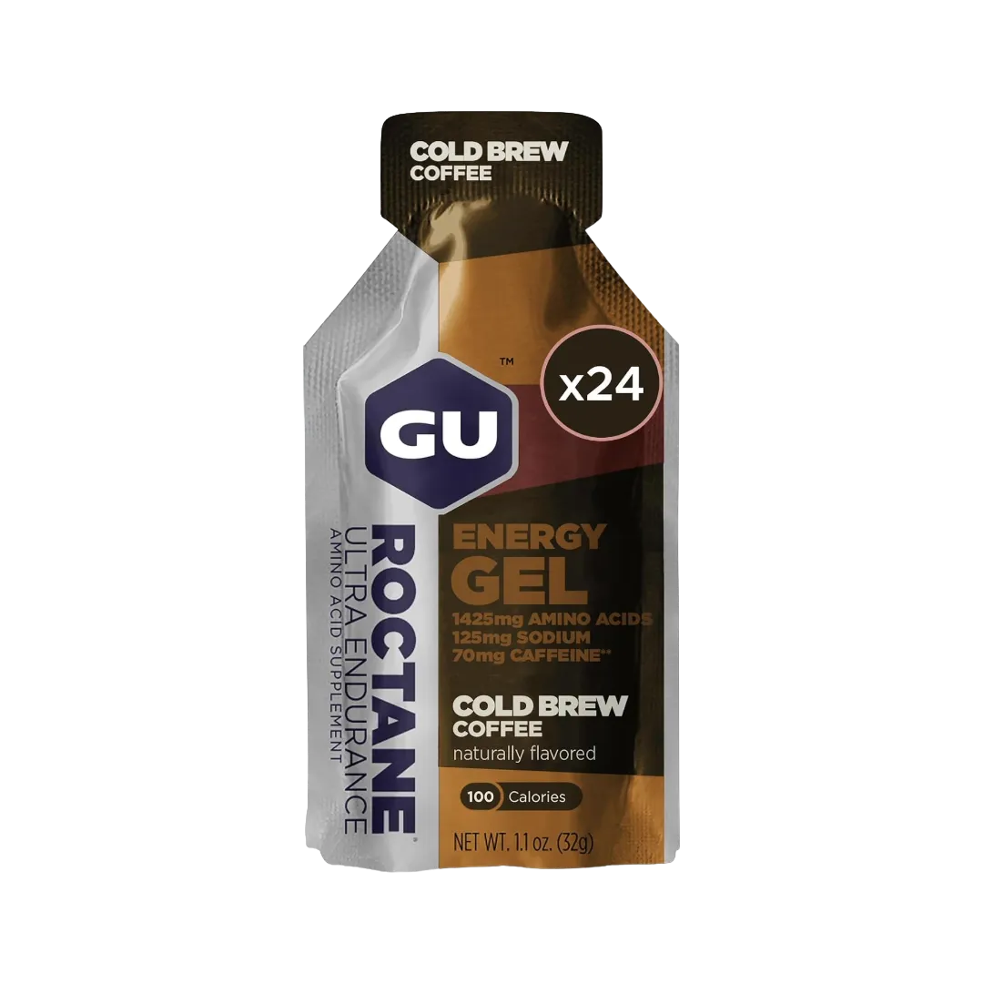 GU Energy Roctane Energy Gel energigel 24-pack uthållighet