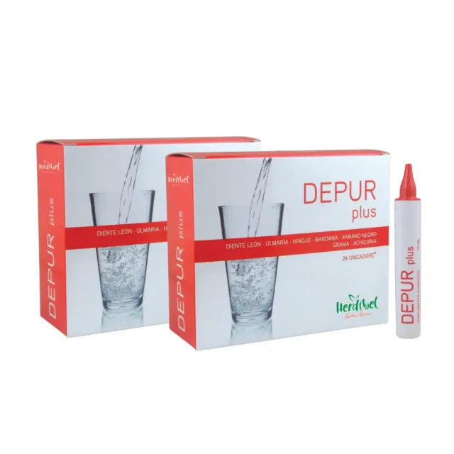 Herdibel Depur Plus örtampuller 2-pack 48x10 ml