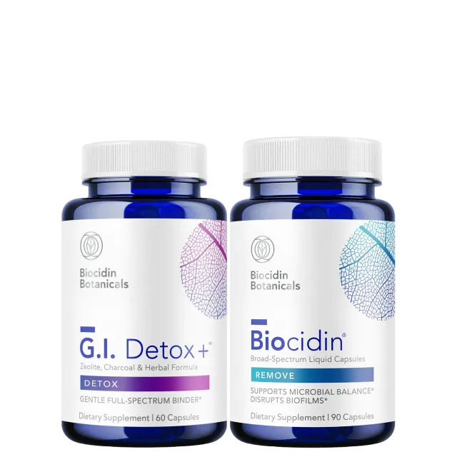Biocidin Botanicals Feel Good Gut Bundle with Capsules magpaket