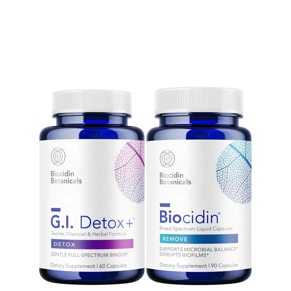 Biocidin Botanicals Feel Good Gut Bundle with Capsules magpaket