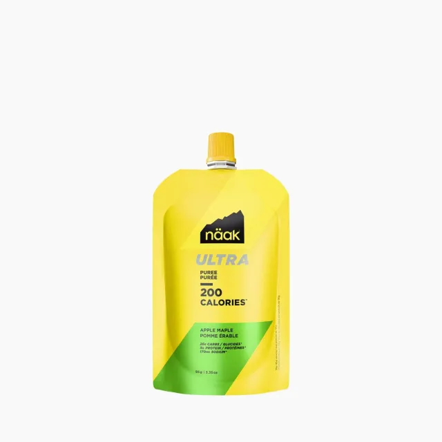 Näak ULTRA Purée 200 energipuré äpple-lönnsirap 1-pack
