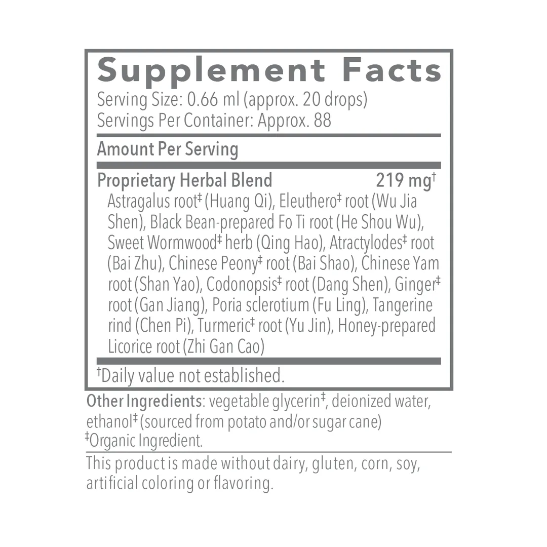 Biocidin Botanicals Biotonic Daily Adaptogenic Elixir elixir adaptogener