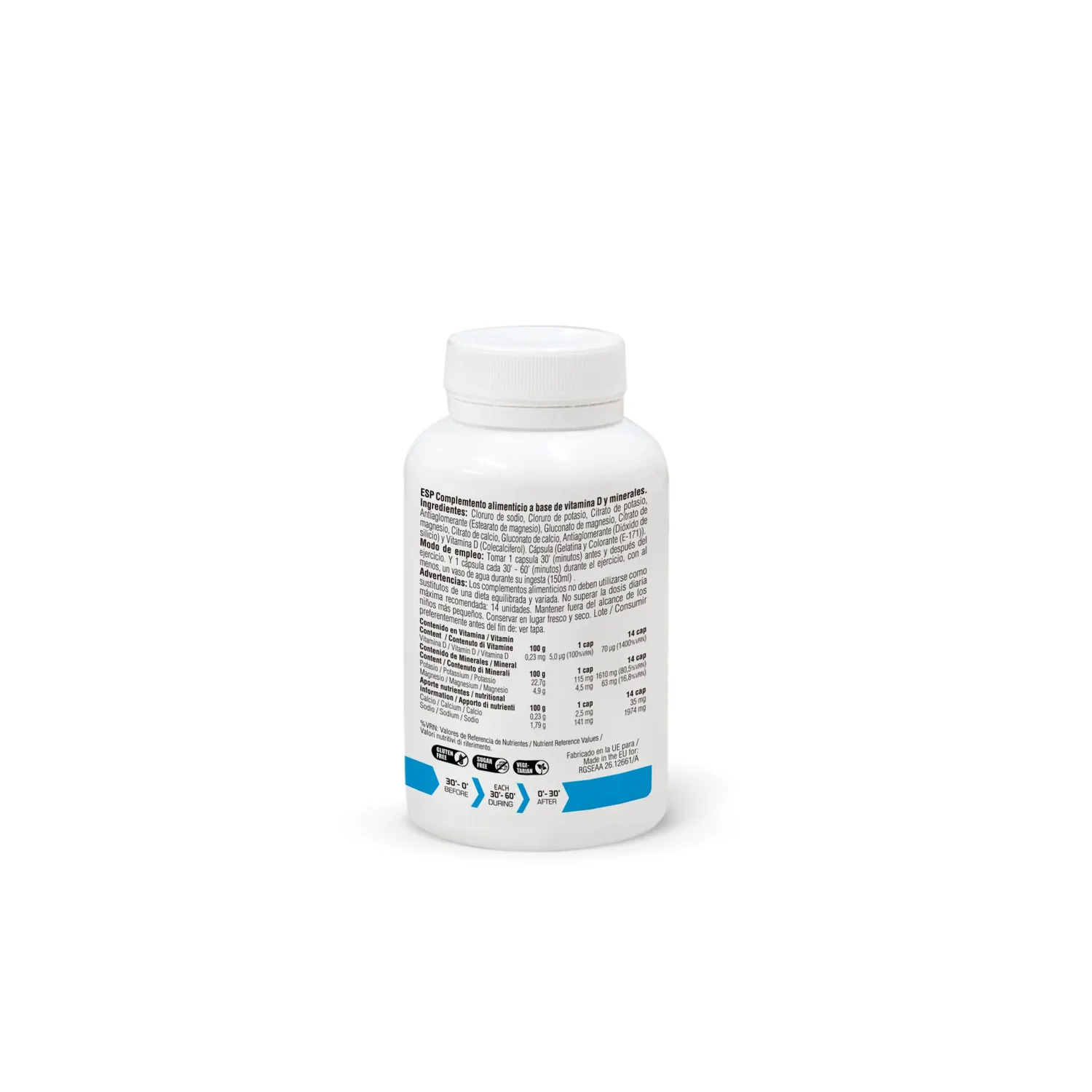 226ERS Salts elektrolytkapslar 100 kapslar salt