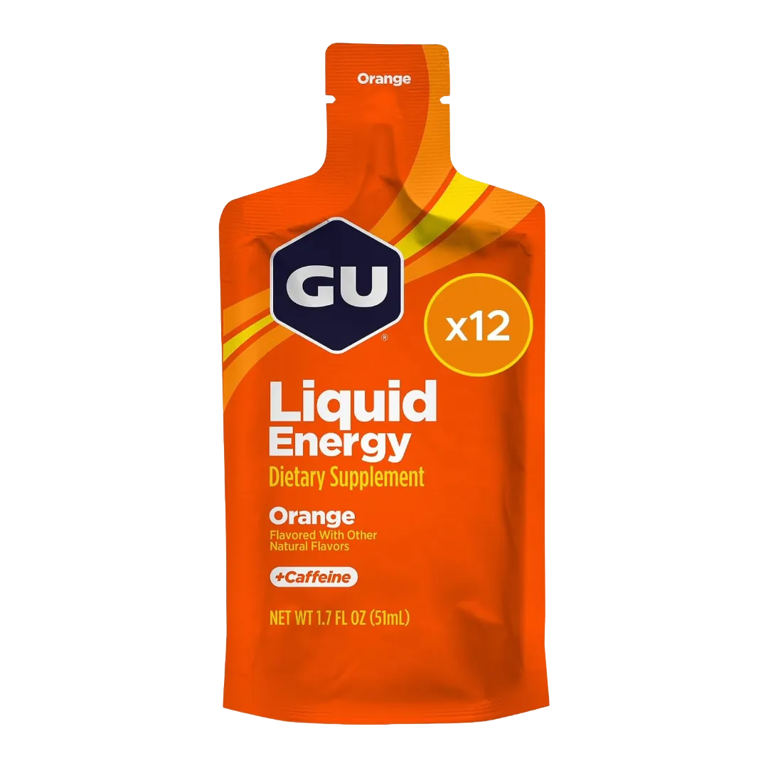GU Energy Liquid Energy energigel 12-pack snabb energi