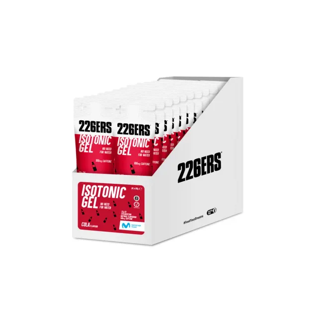 226ERS Isotonic Gel energigel 24x68g cola koffein