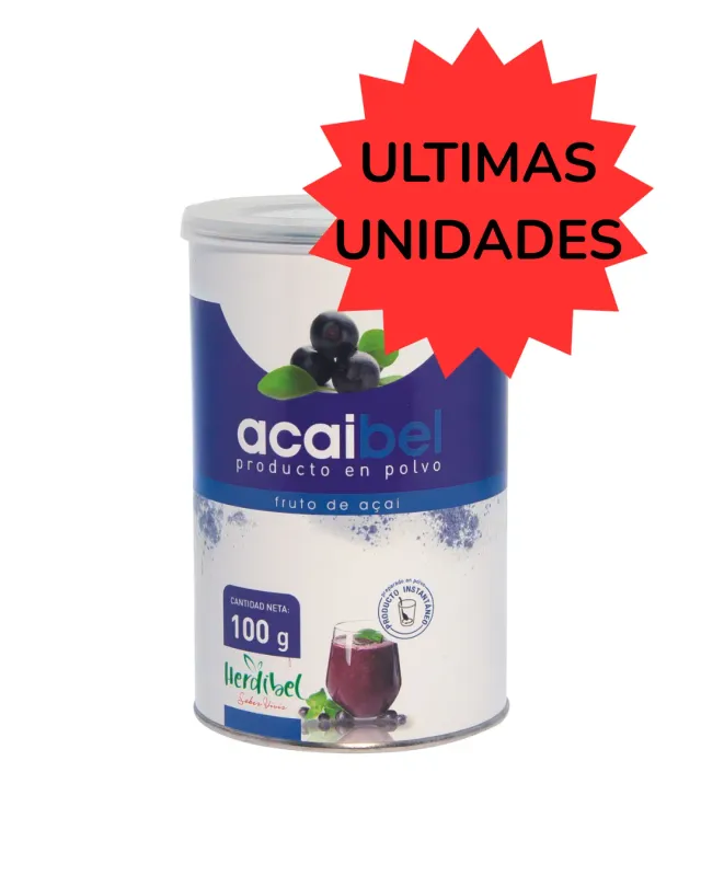 Herdibel Açaibel acai pulver 100 g antioxidanter