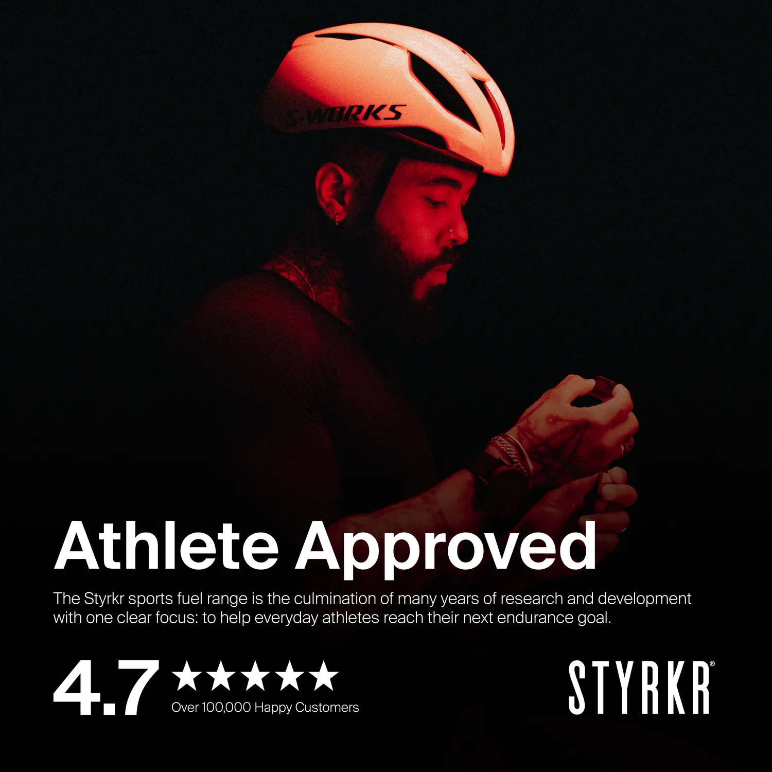 Styrkr CEL50 Berry energitugg 50 g kolhydrater elektrolyter