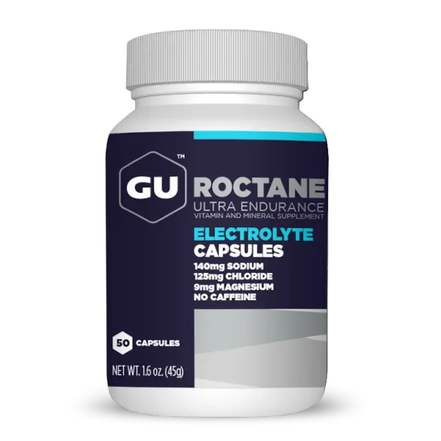 GU Energy Roctane elektrolytkapslar vätskebalans