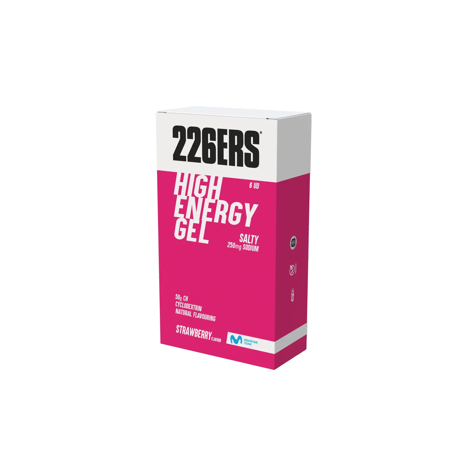 226ERS High Energy Gel energigel 6x76 g körsbär koffein