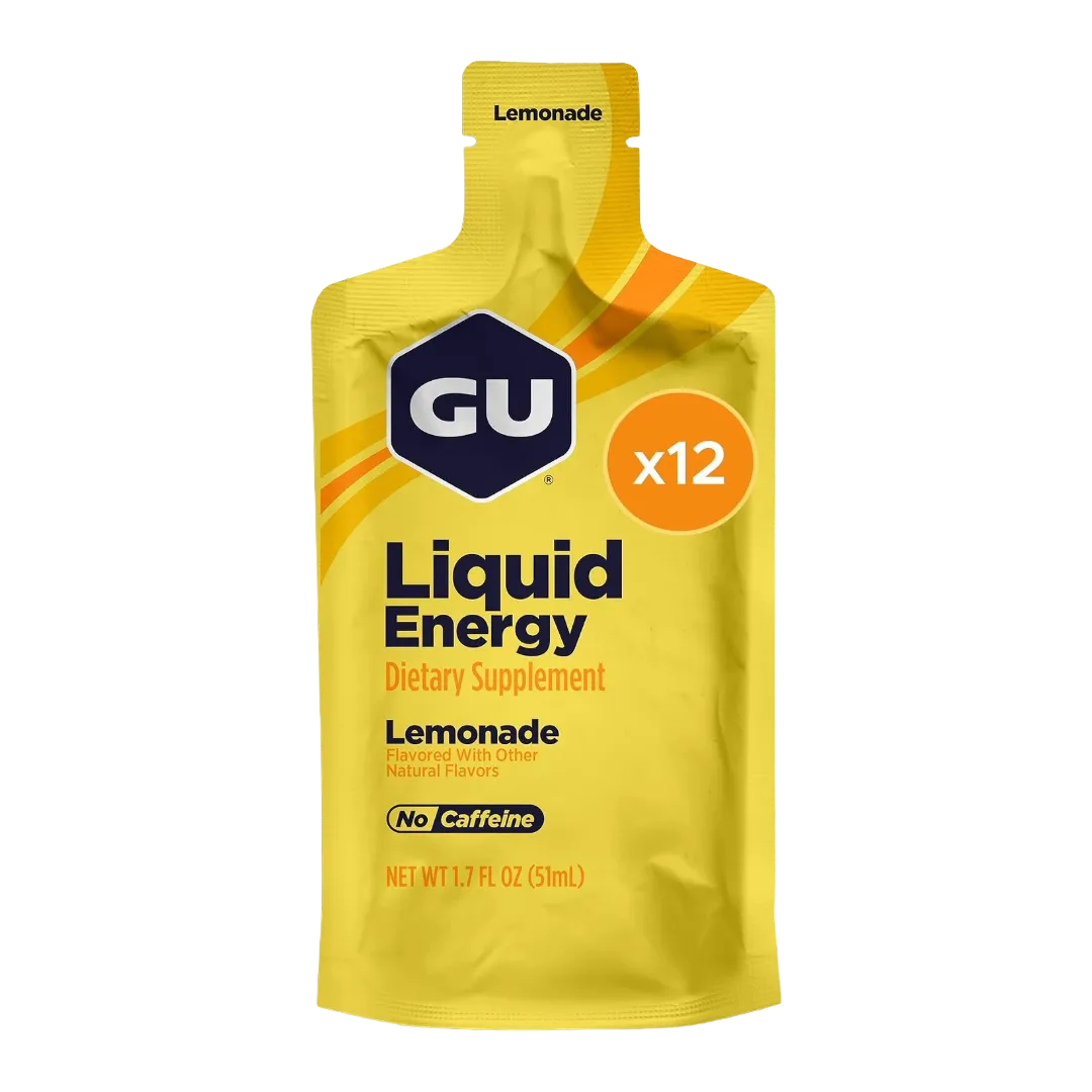 GU Energy Liquid Energy energigel 12-pack snabb energi