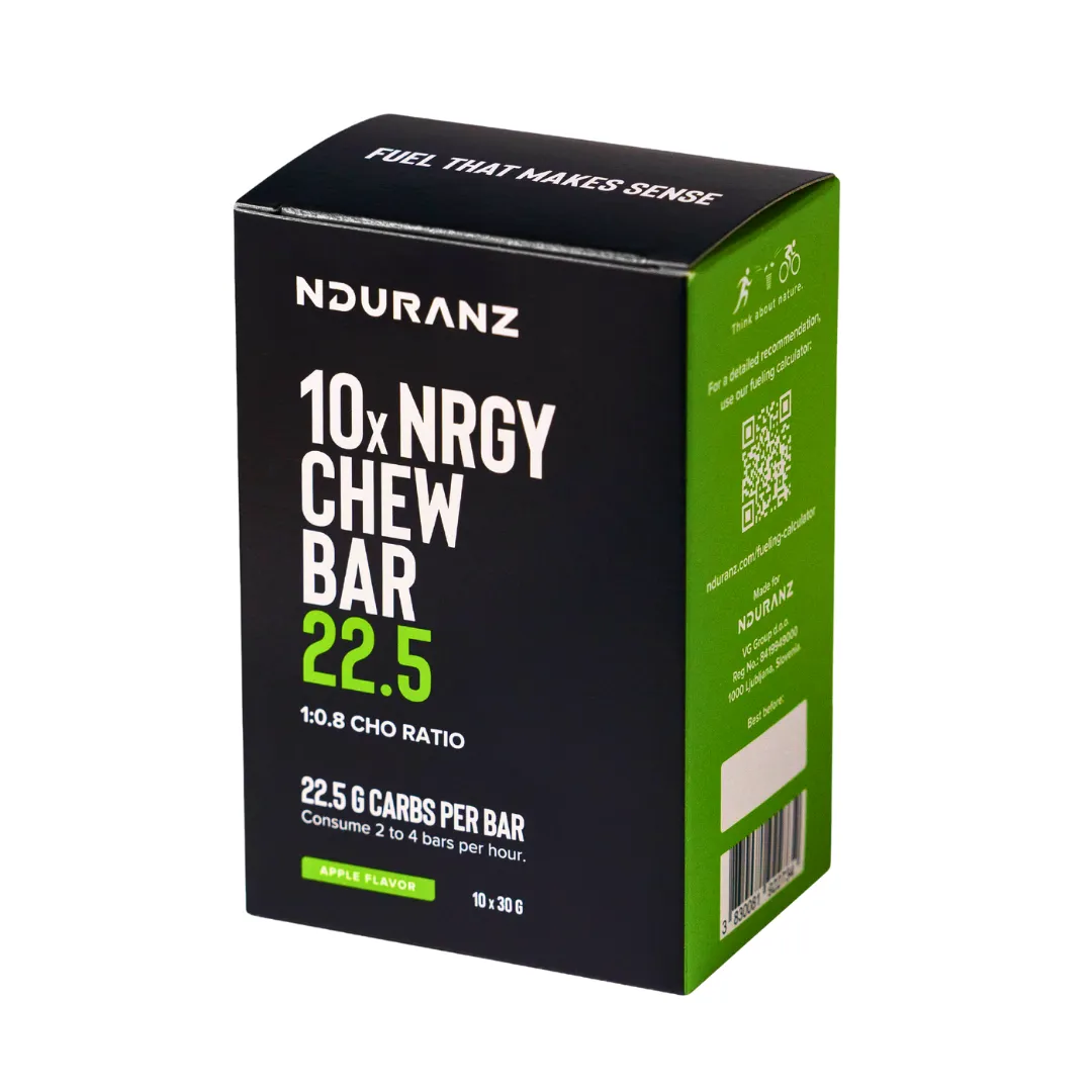 Nduranz Nrgy Chew Bar 22.5 energibar Cola 30 g kolhydrater