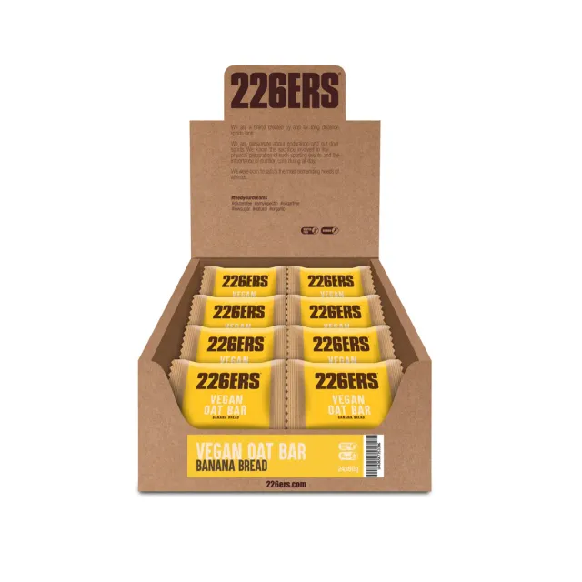 226ERS Vegan Oat Bar energibar 24-pack glutenfri havre