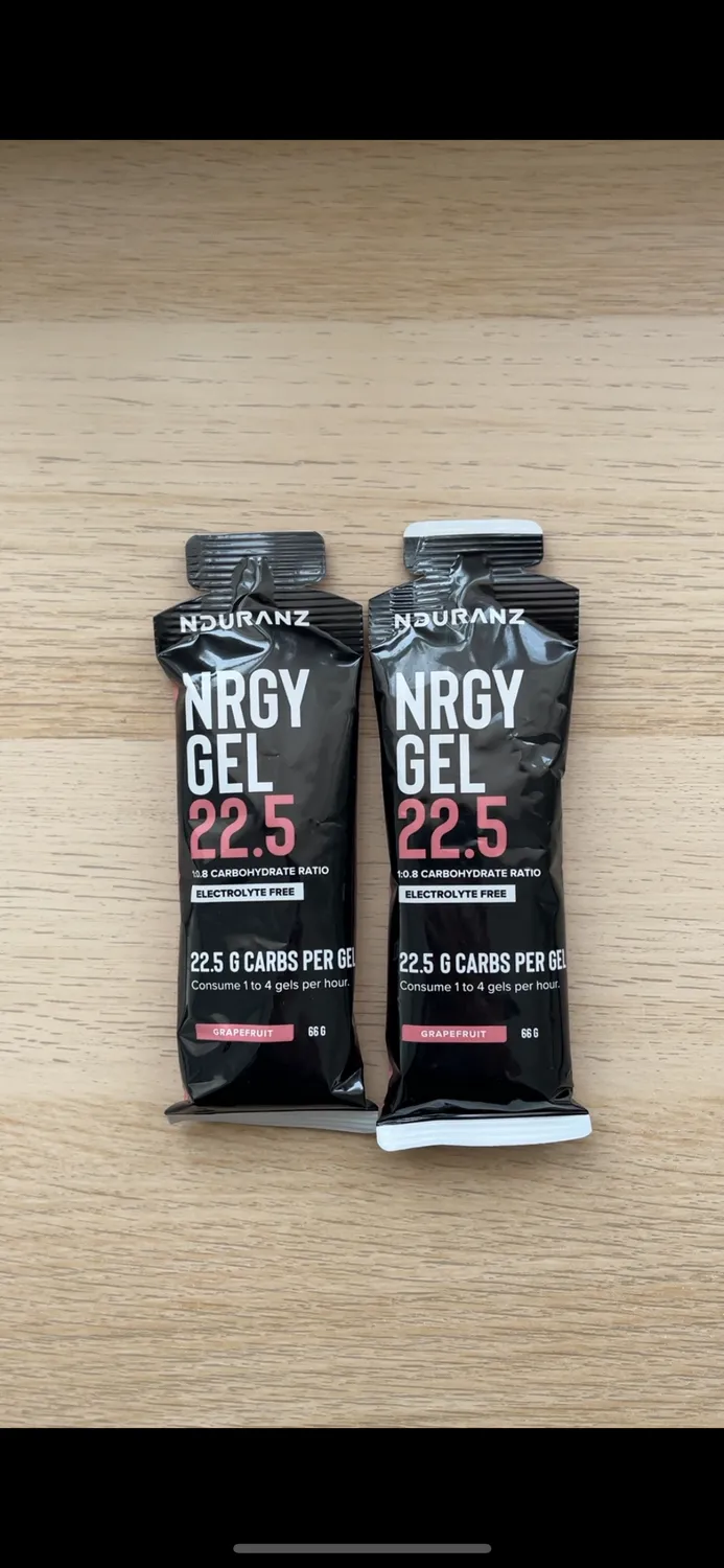 Nduranz Nrgy Gel 22.5 energigel citron 22,5 g