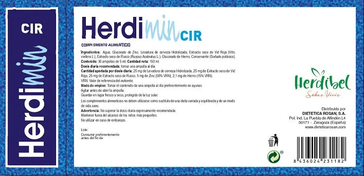 Herdibel Herdimin Cir ampuller 30 st kur