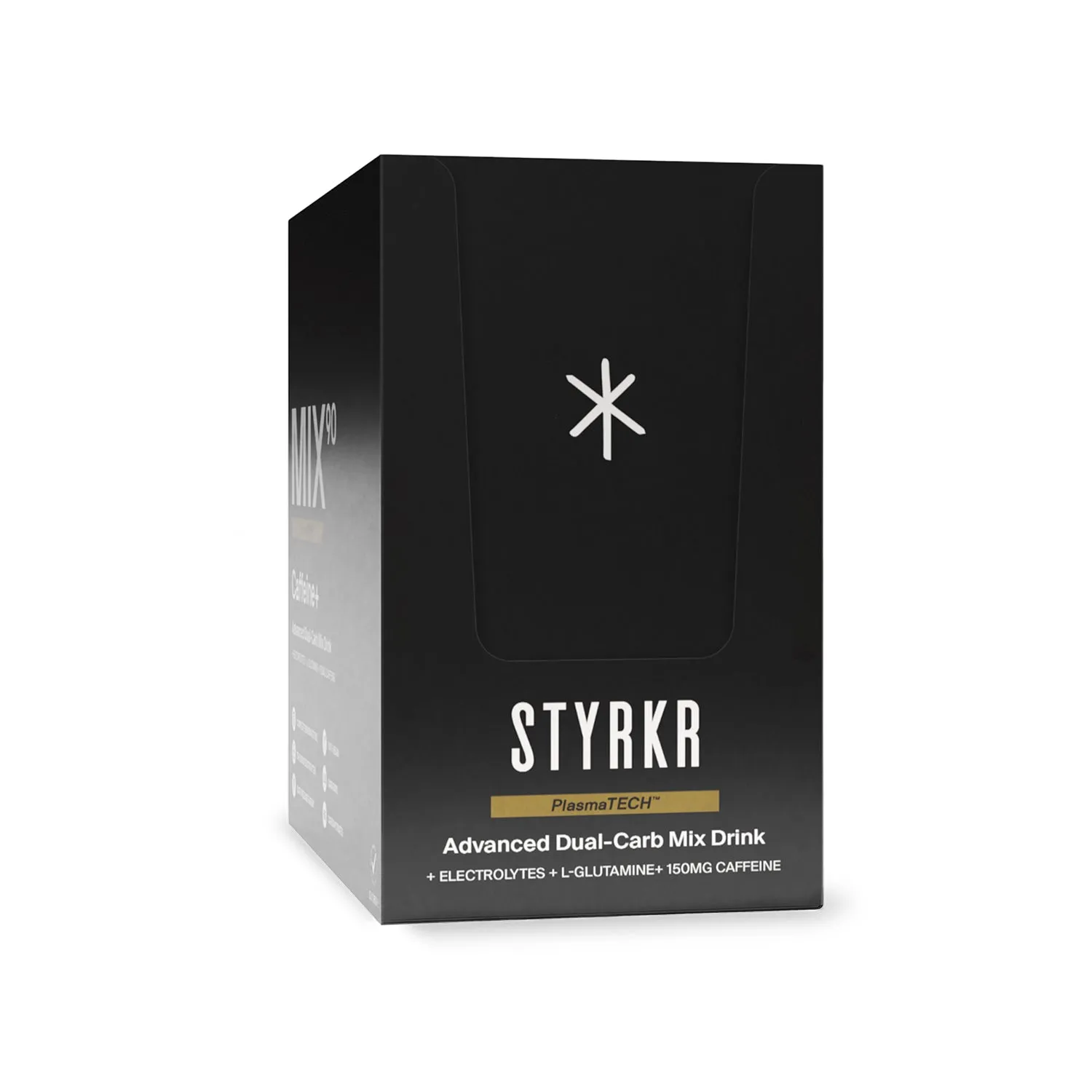 Styrkr MIX90 sportdryck koffein 12-pack 90g kolhydrater