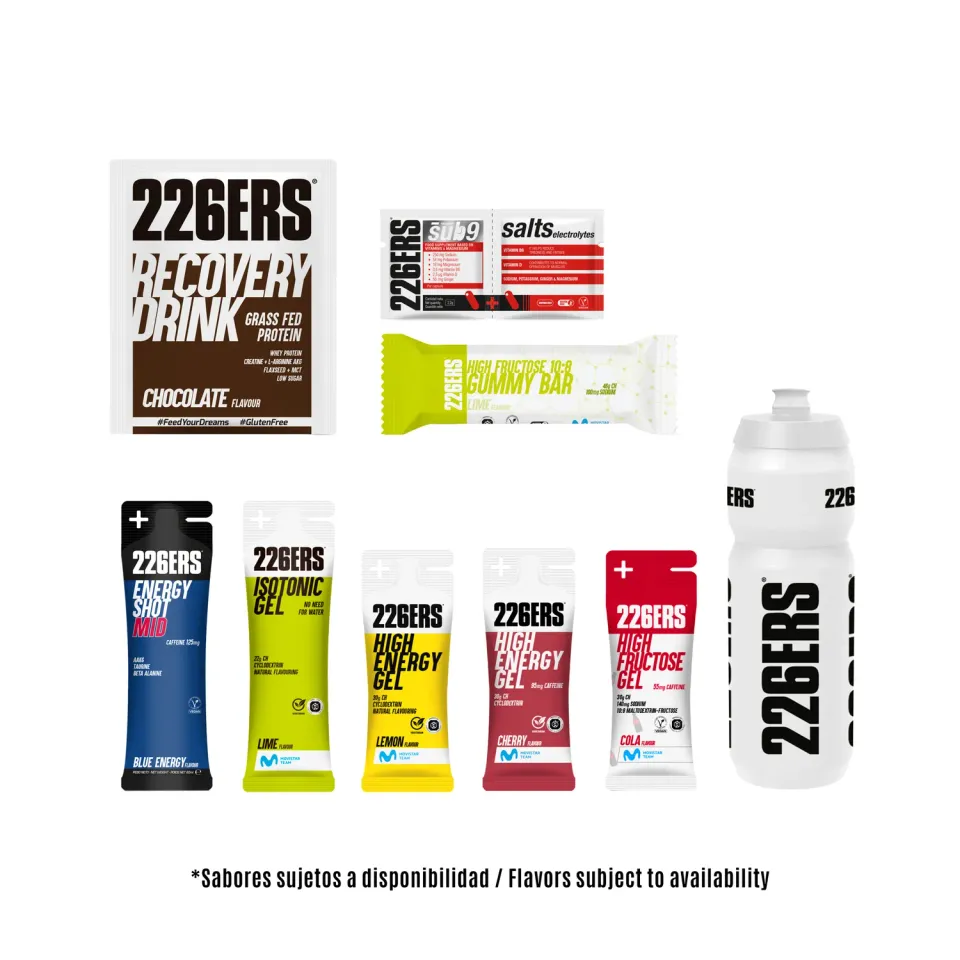 226ERS Triathlon 2H energipaket 9 delar testpaket