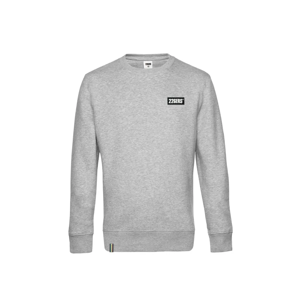226ERS Corporate Patch Logo Jersey sweatshirt grå bomull