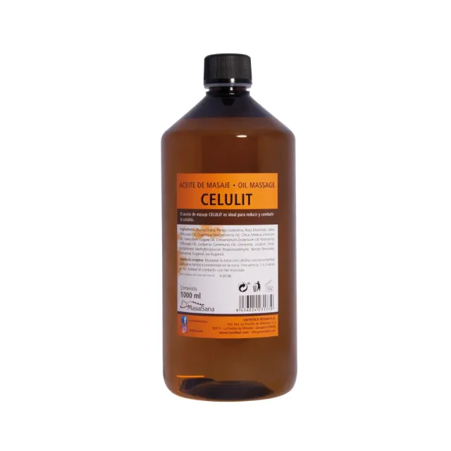 Herdibel MasaSana Celulit massageolja 1 liter cirkulation