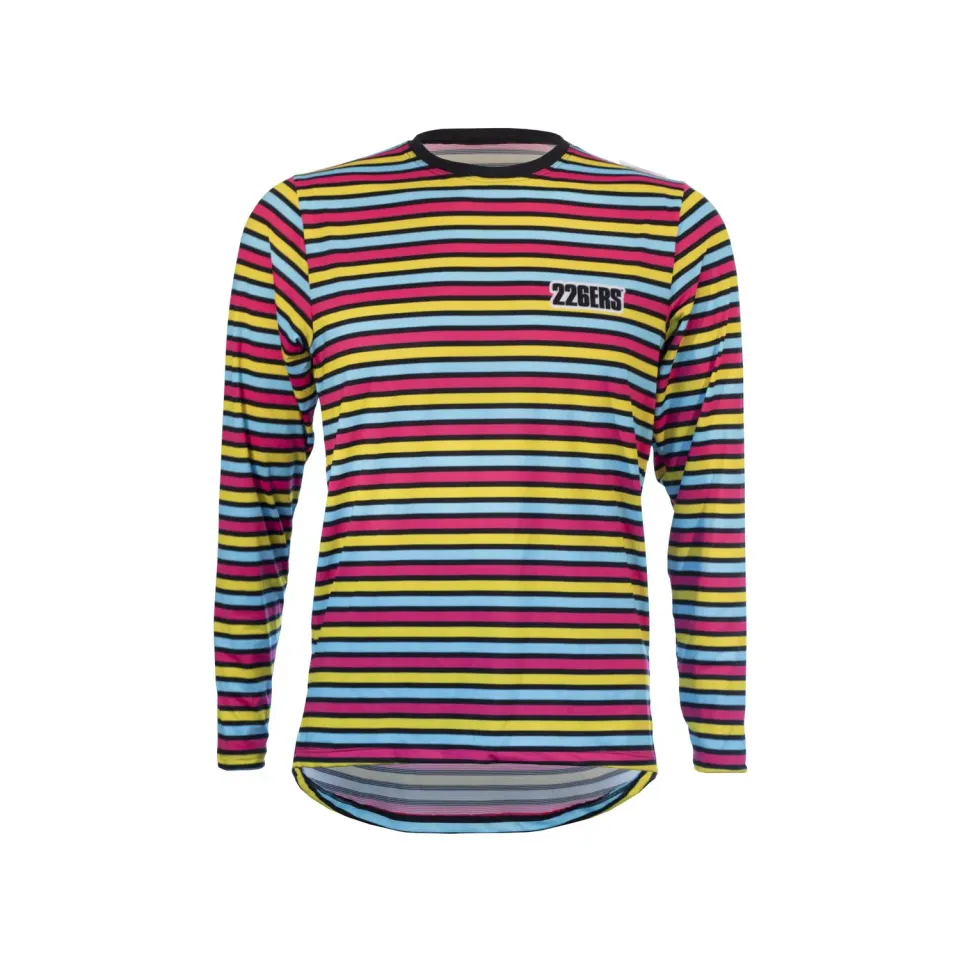 HydraZero Stripes Black löpartröja lång ärm svart