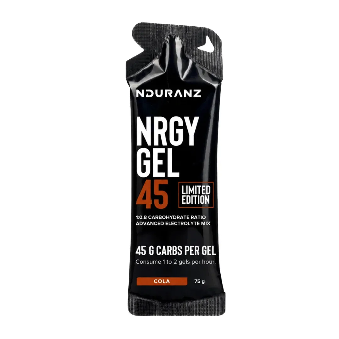 Nduranz Nrgy Gel 45 energigel Cola 45 g kolhydrater