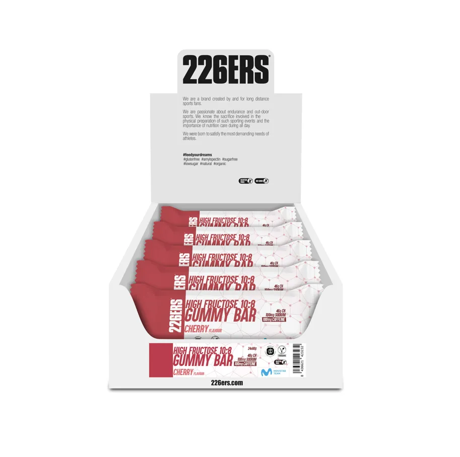 226ERS High Fructose Gummy Bar energigodis 24x60g