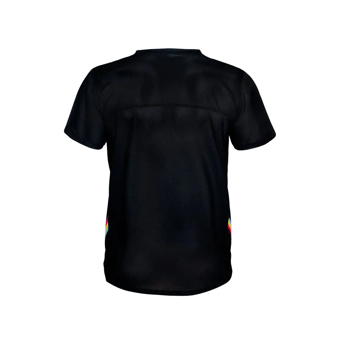 226ERS Slim Flag löpar t-shirt svart kortärmad