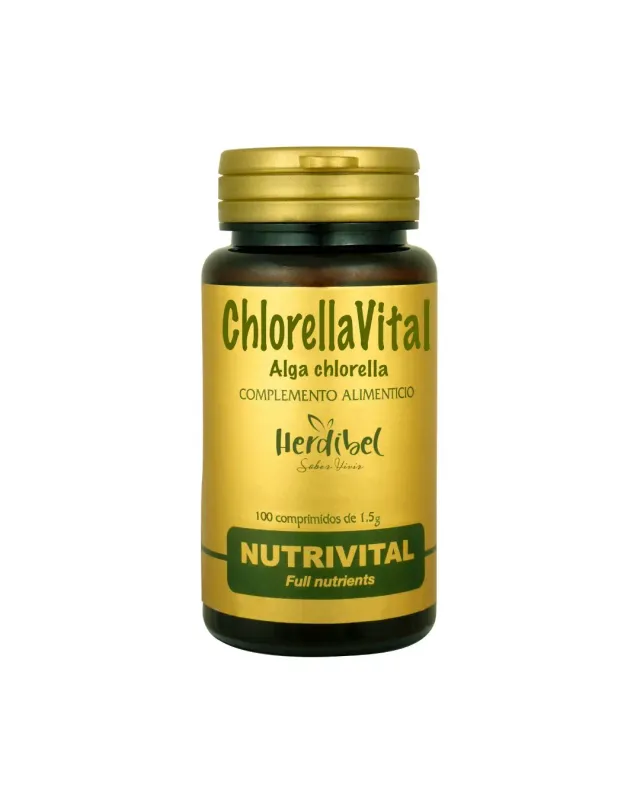 Herdibel ChlorellaVital tabletter 100 st proteinrik alg
