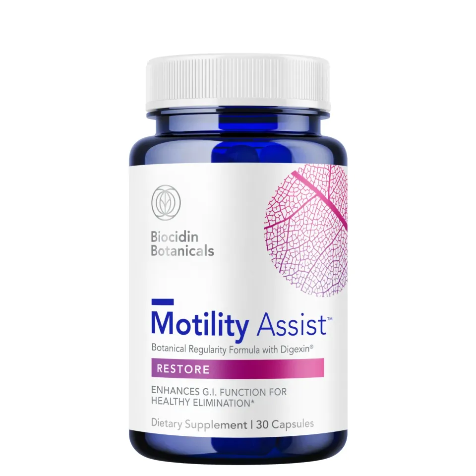 Biocidin Botanicals Motility Assist kapslar 30 st tarm