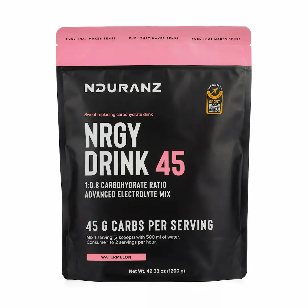 Nduranz Nrgy Drink 45 sportdryck citron elektrolyter
