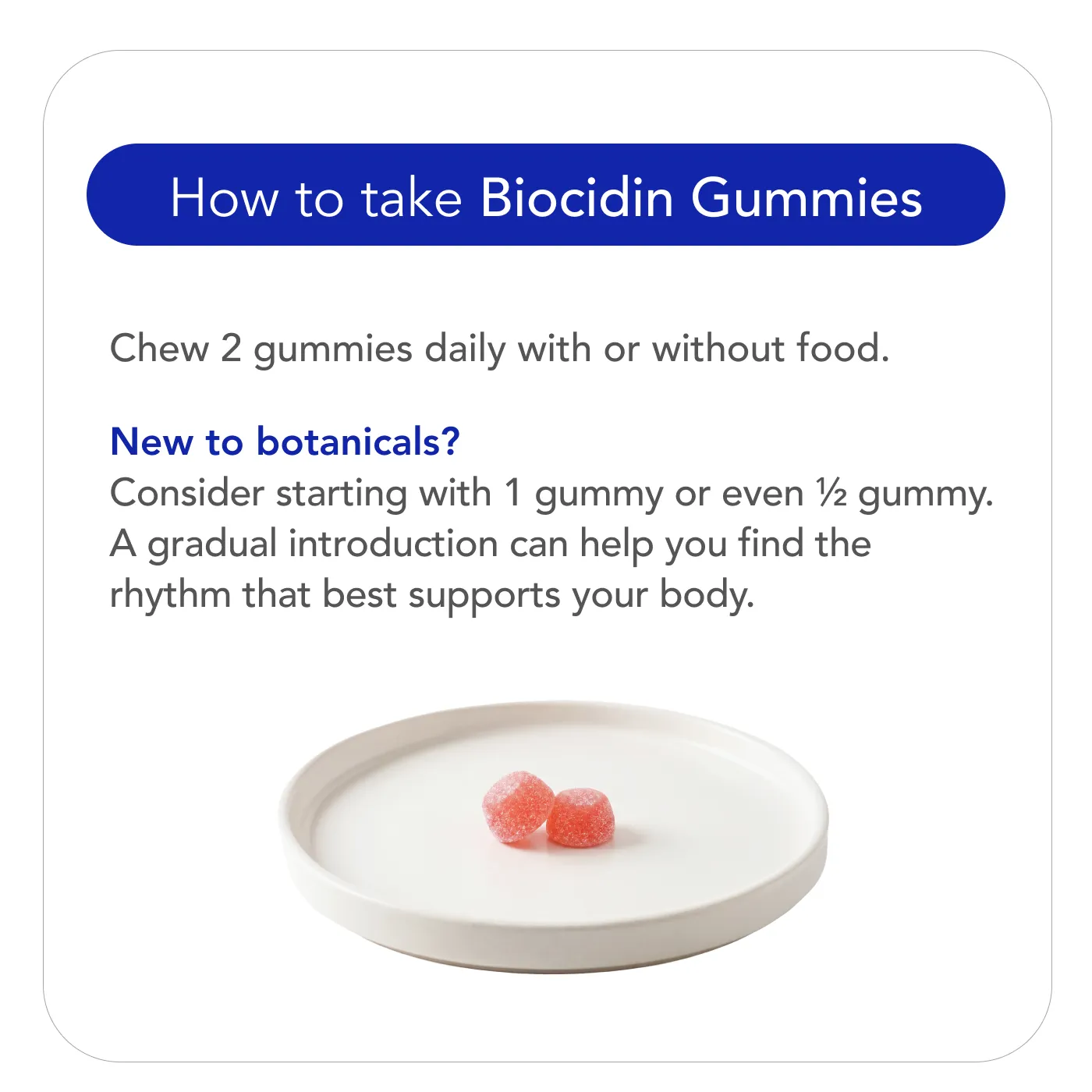 Biocidin Botanicals Biocidin Gummies tarmgummies 60 st wildberry