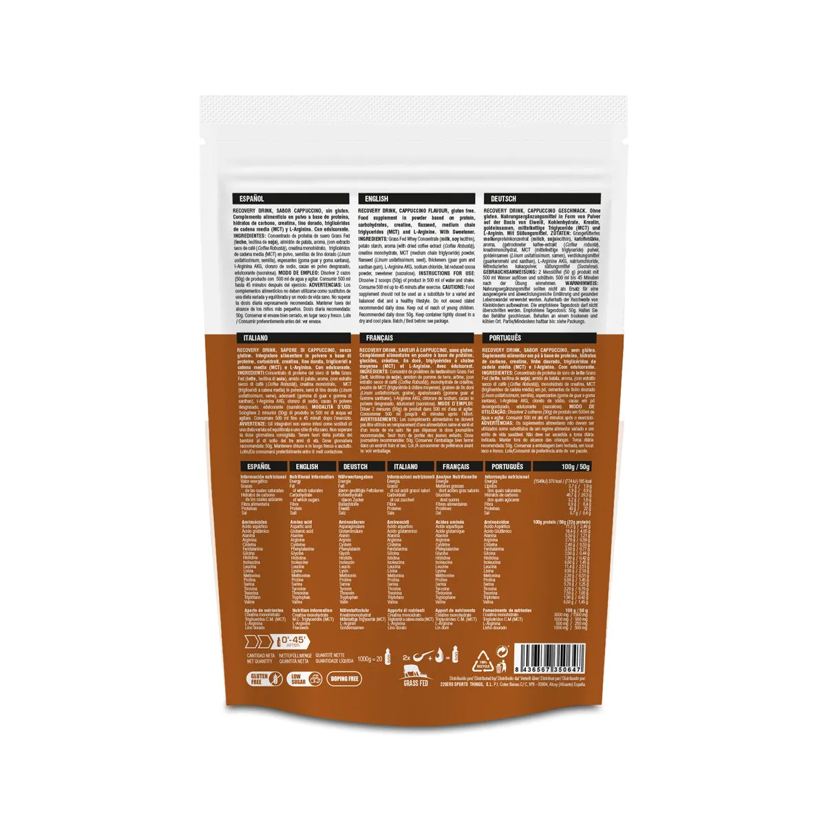 226ERS Recovery Drink återhämtning 1000 g choklad