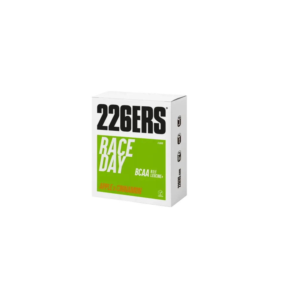 226ERS Race Day Bar BCAA energibar 40g 6-pack vegan