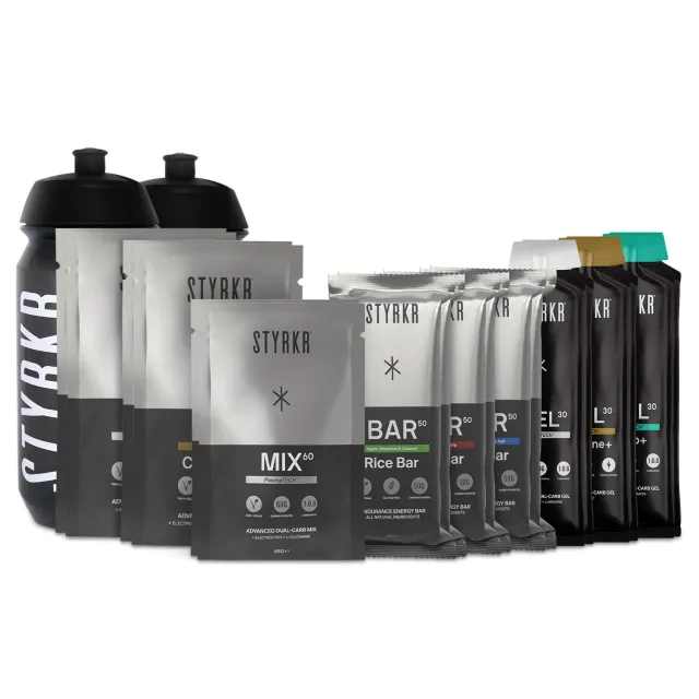 Styrkr Adventure Box energipaket 18-pack med flaskor