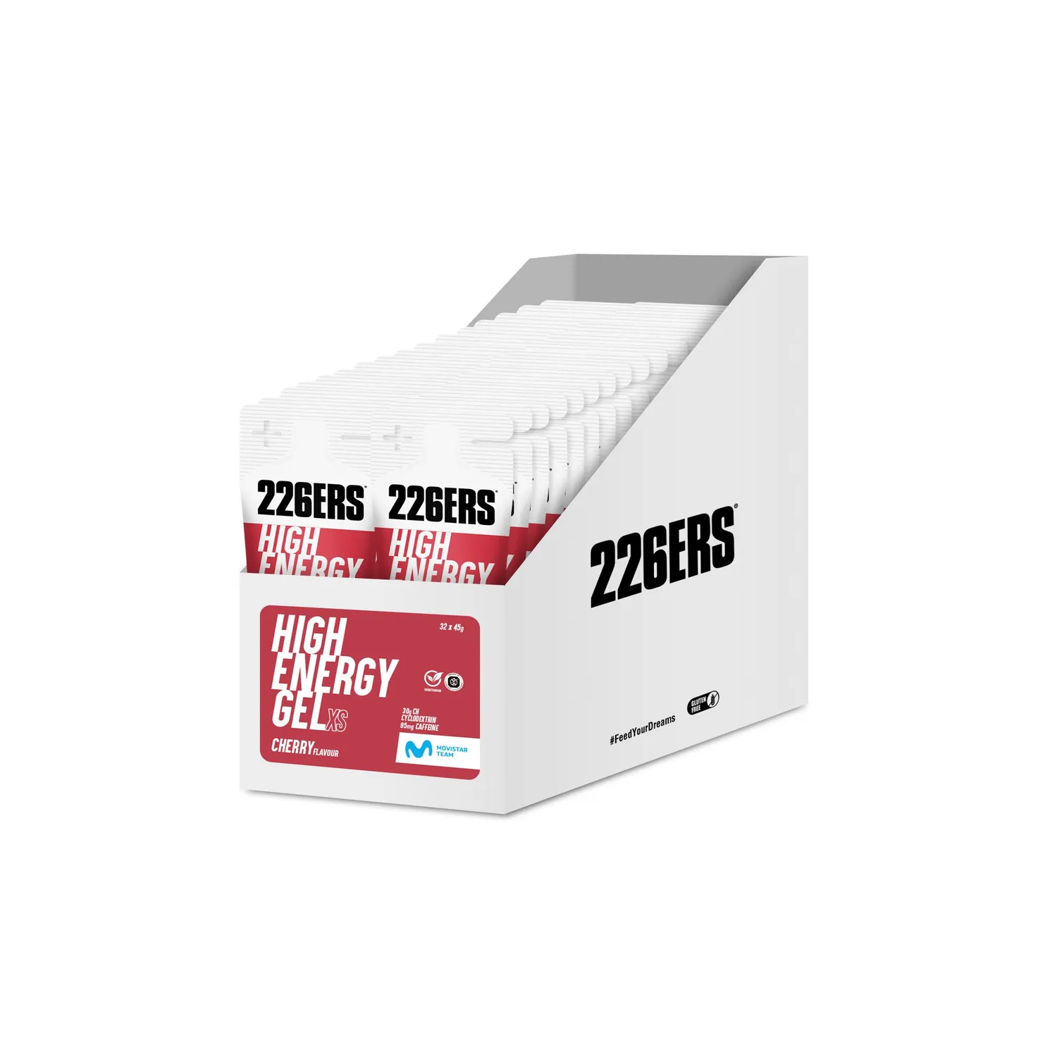 226ERS High Energy Gel XS energigel 32x45g cyklodextrin