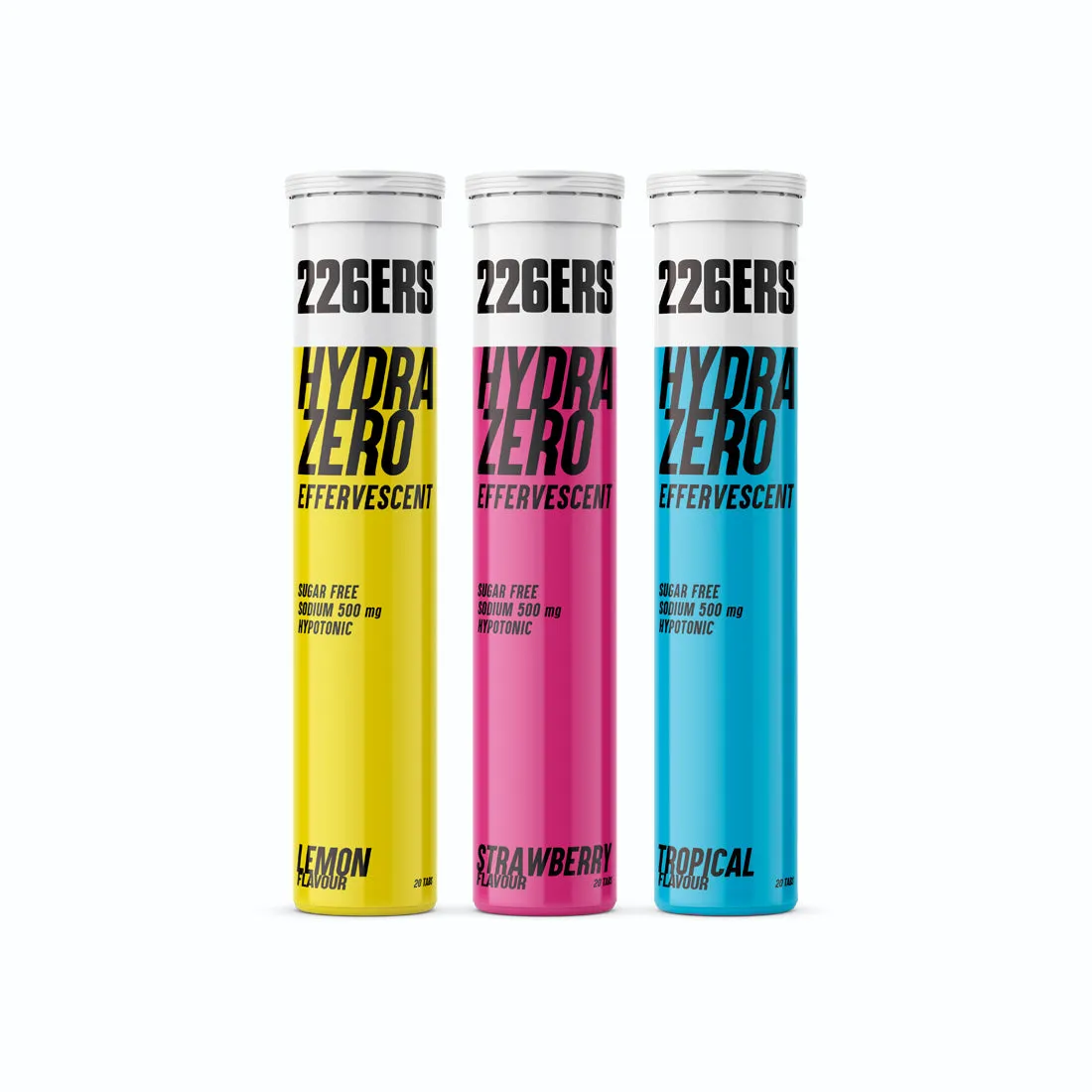 226ERS Hydrazero Effervescent elektrolytbrus citron 20 tabletter