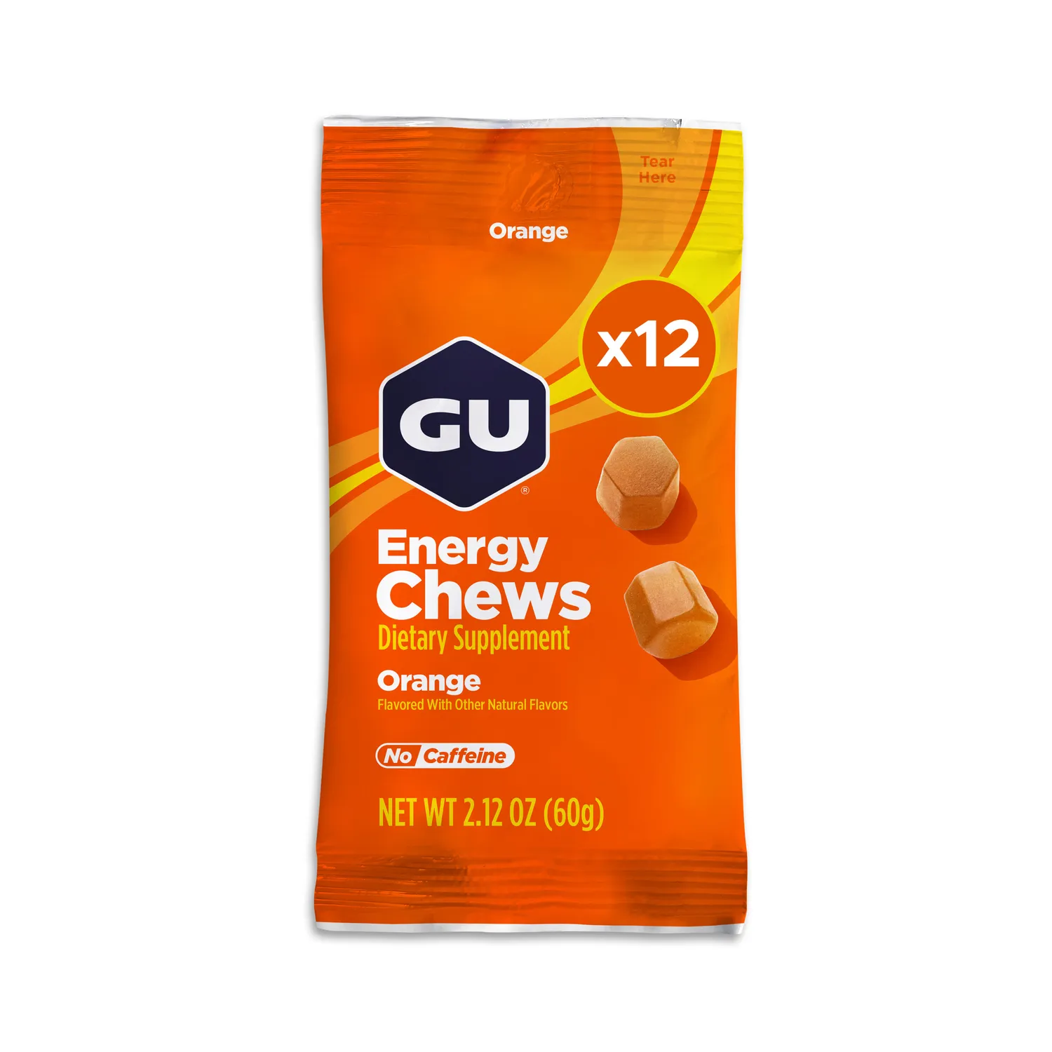 GU Energy Energy Chews energitugg fruit punch 12-pack