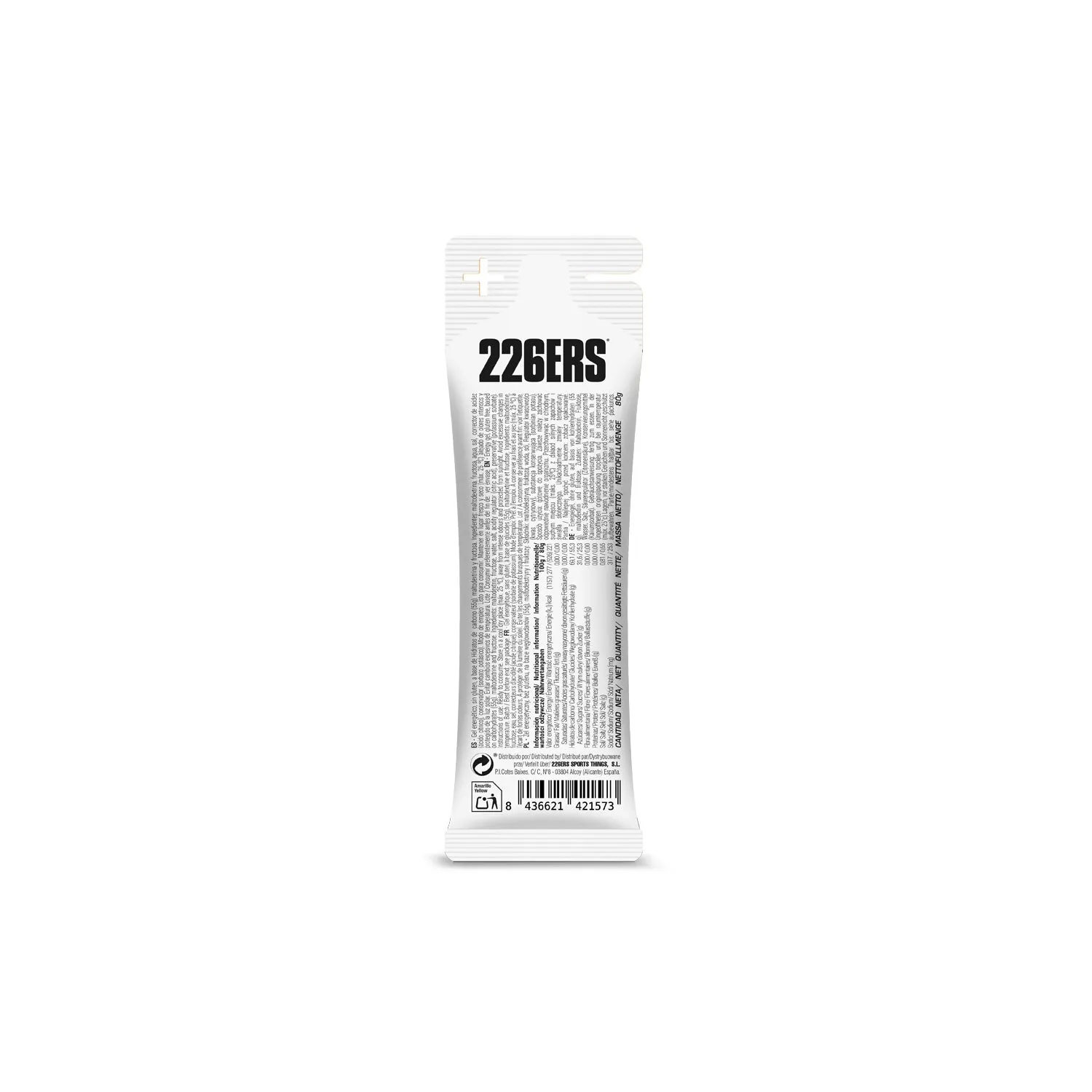 226ERS High Fructose energigel 80g jordgubb