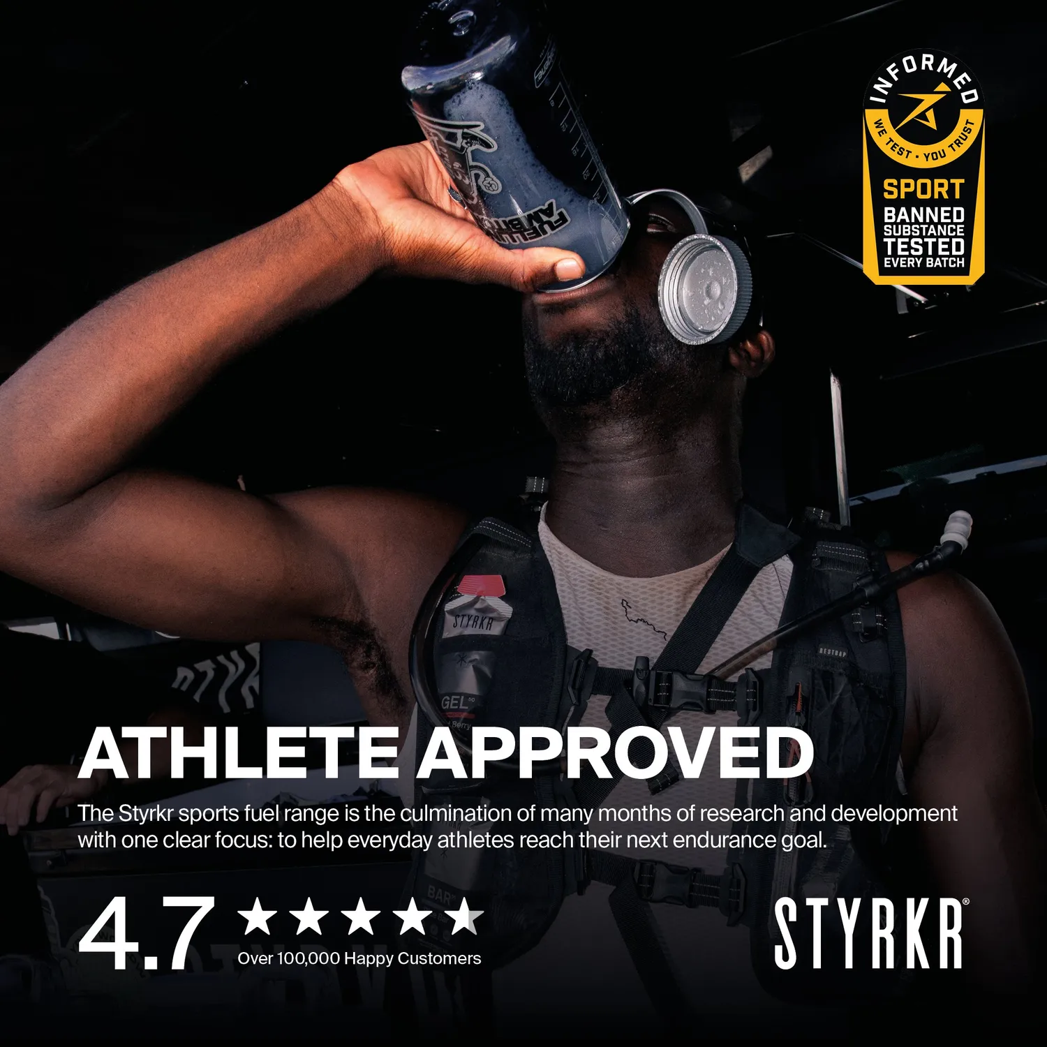 Styrkr SLT+ elektrolytpulver portionspåsar