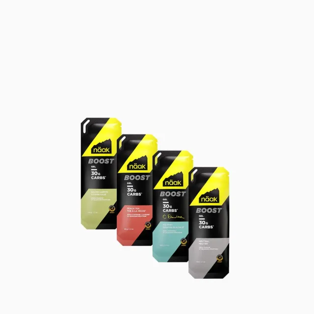 Näak Boost Gel 30 energigel discovery pack 4-pack