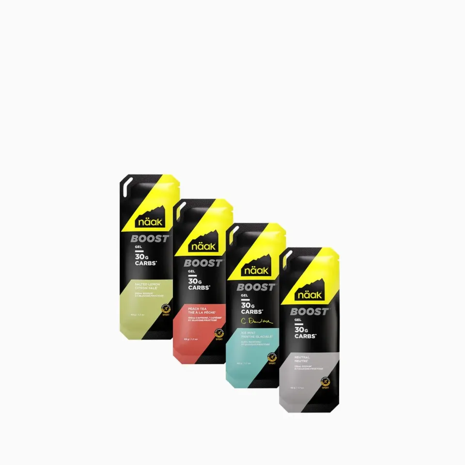 Näak Boost Gel 30 energigel discovery pack 4-pack