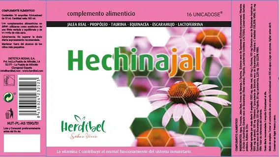 Herdibel Hechinajal C-vitamin 16 endosdoser immunstöd