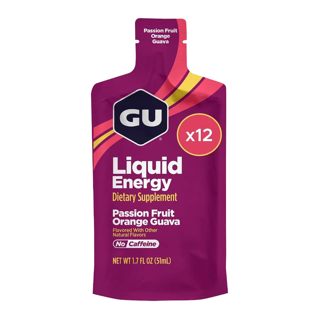 GU Energy Liquid Energy energigel 12-pack snabb energi