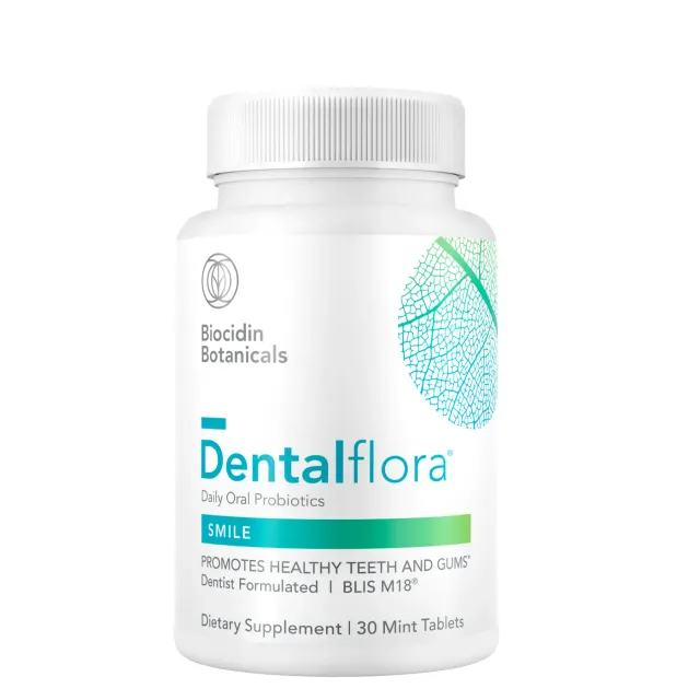Biocidin Botanicals Dentalflora munprobiotika 30 mint