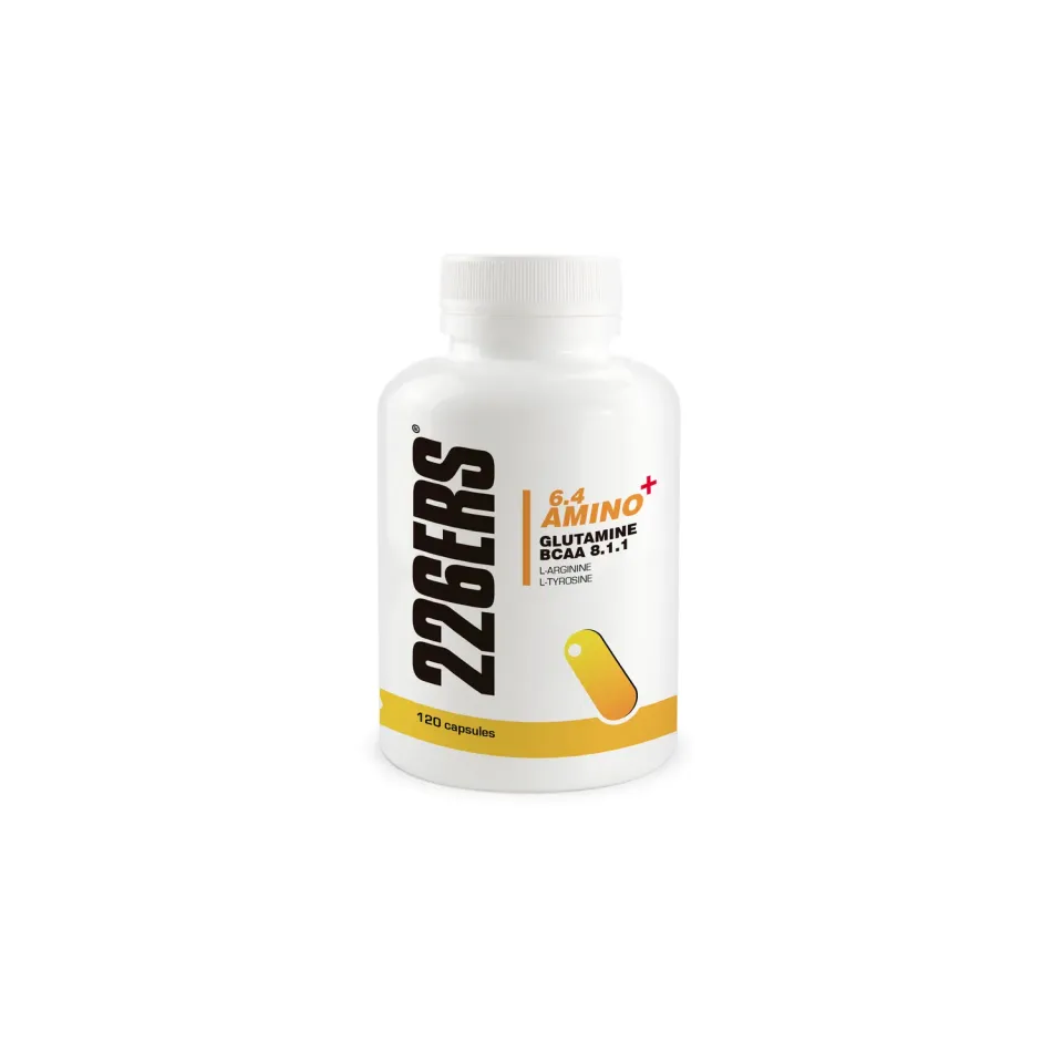 226ERS 6.4 Amino aminosyror 120 kapslar glutamin BCAA