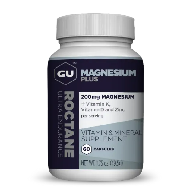 GU Energy Roctane Magnesium Plus kapslar D-vitamin