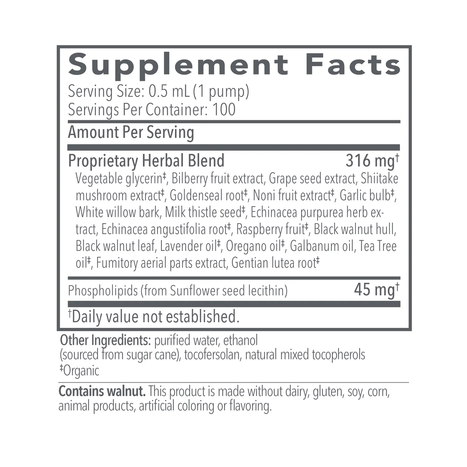 Biocidin Botanicals Biocidin LSF droppar 50 ml liposomal