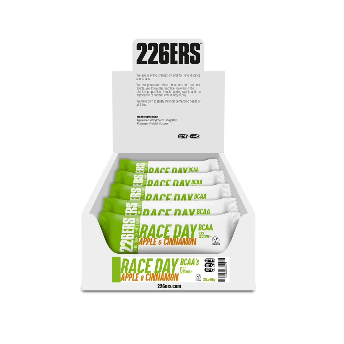 226ERS Race Day Bar energibar choklad 30-pack