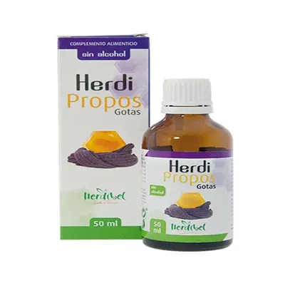 Herdibel Herdipropos droppar 50 ml alkoholfri hals
