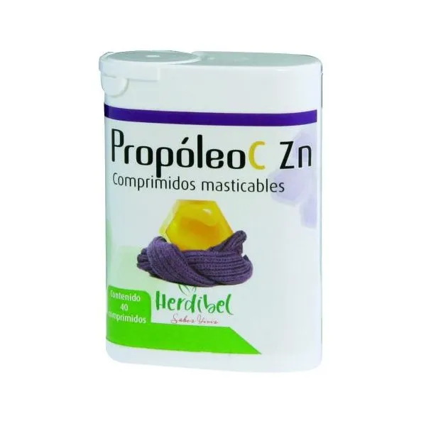 Herdibel Propoleo C-ZN tuggtabletter apelsin C-vitamin zink