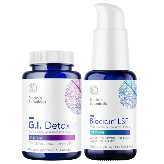 Biocidin Botanicals Feel Good Gut Bundle with LSF magpaket
